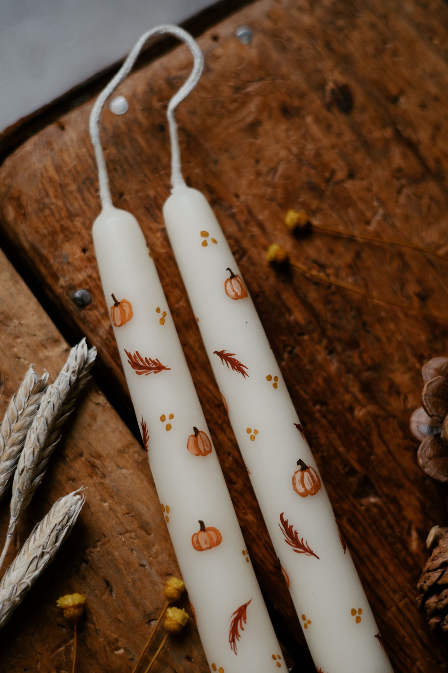 Mini Pumpkins (set of 2) - Cottage Lane Prints